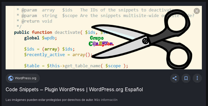 Vunerabilidad plugin Code Snippets para WordPress